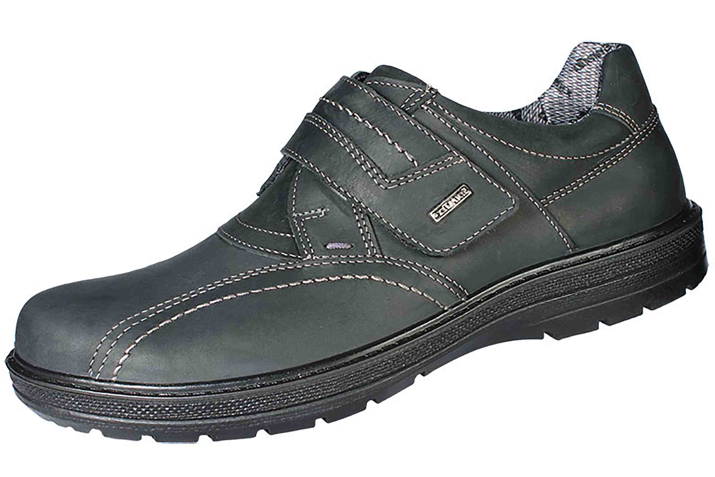 Jomos Contura Slipper in Übergrößen Schwarz 459802 41 000 große Herrenschuhe