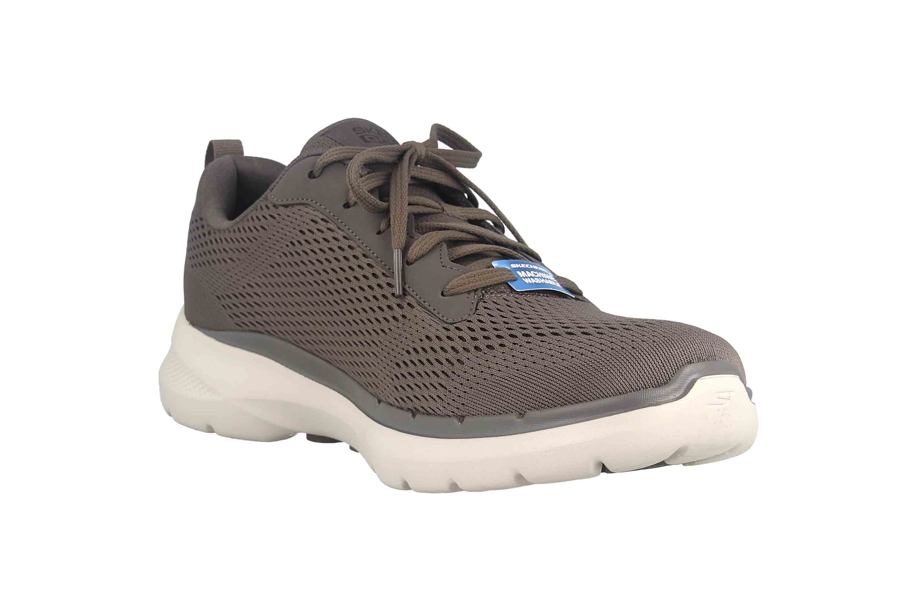 Skechers GO WALK 6 AVALO Sneaker in UbergroBen Grau 216209 TPE groBe Herrenschuhe schuhplus Schuhe in UbergroBen