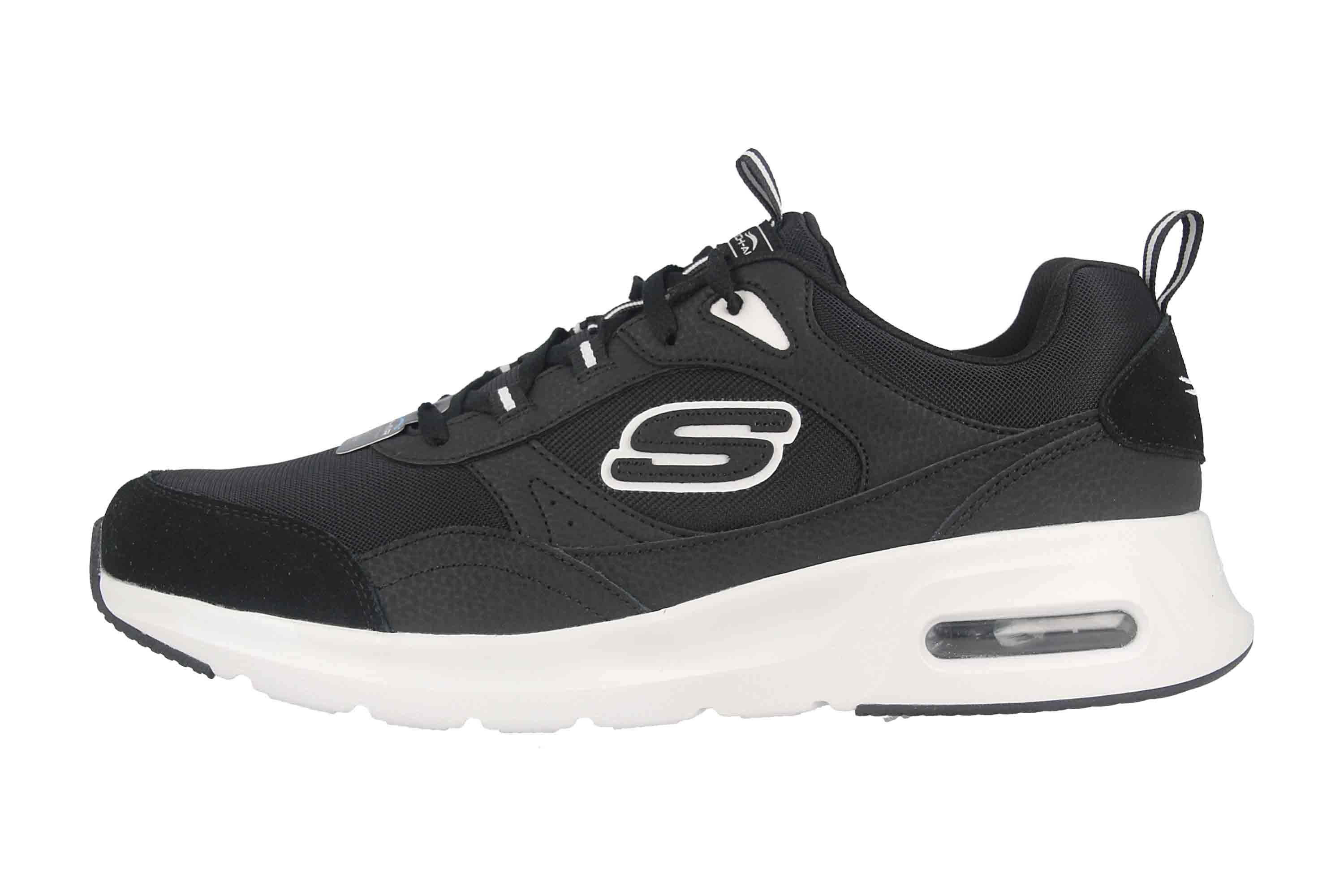 Skechers SKECH-AIR COURT HOMEGROWN Sneaker in Übergrößen Schwarz 232646 BKW  große Herrenschuhe | schuhplus - Schuhe in Übergrößen