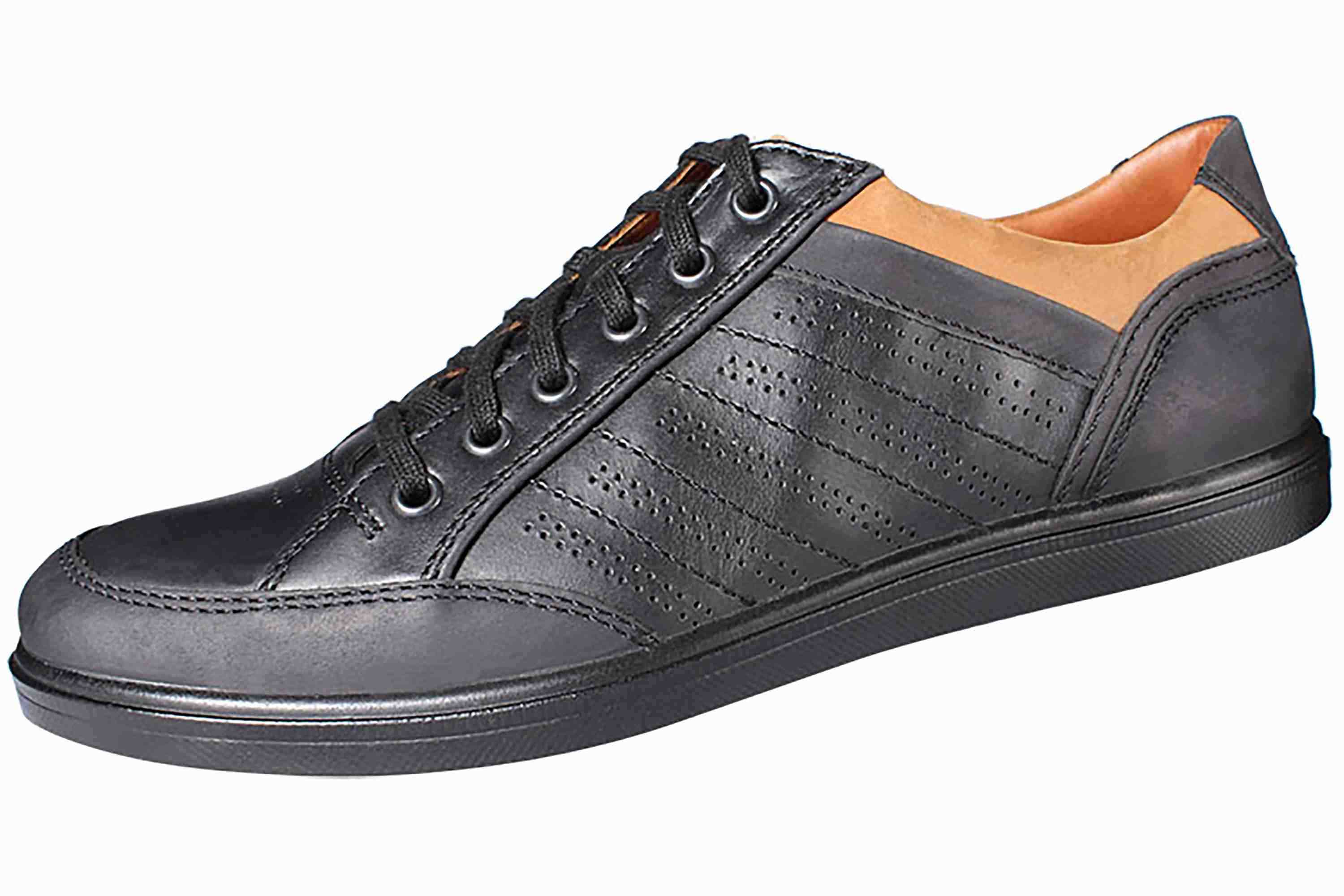 Jomos Malaga/Barcel/Mal/Mal Halbschuhe in Schwarz 316216 155 0055 Herrenschuhe