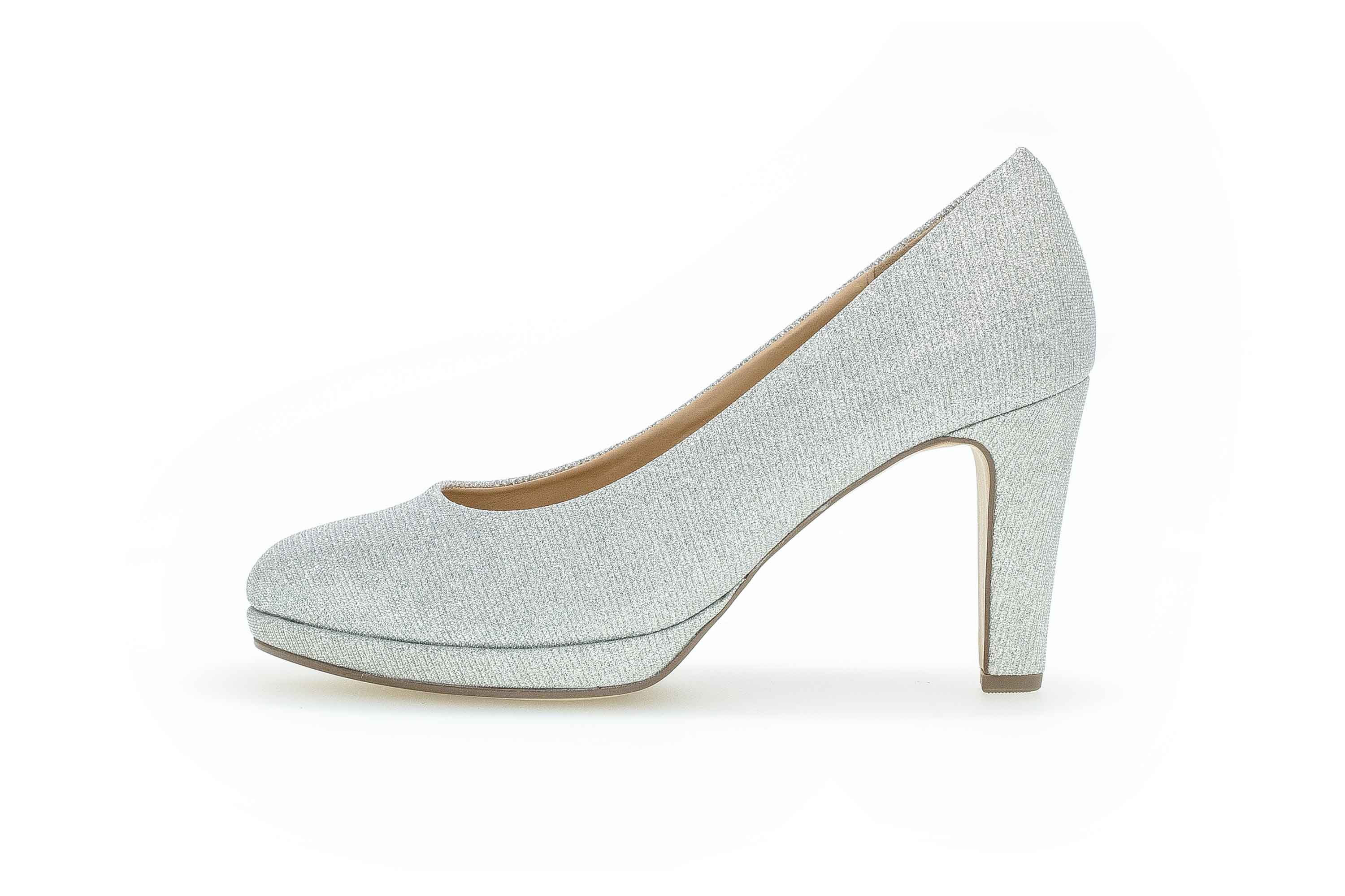 Gabor fashion Pumps in Übergrößen Silber 01.270.60 große Damenschuhe