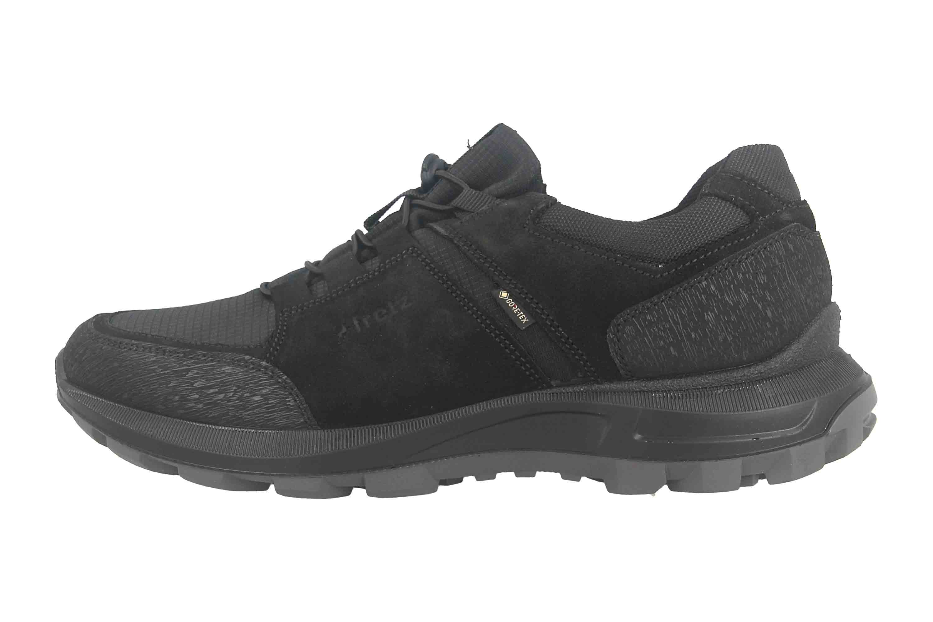 Fretz Men Hiker Sneaker in Übergrößen Schwarz 9510.9089-51 große Herrenschuhe