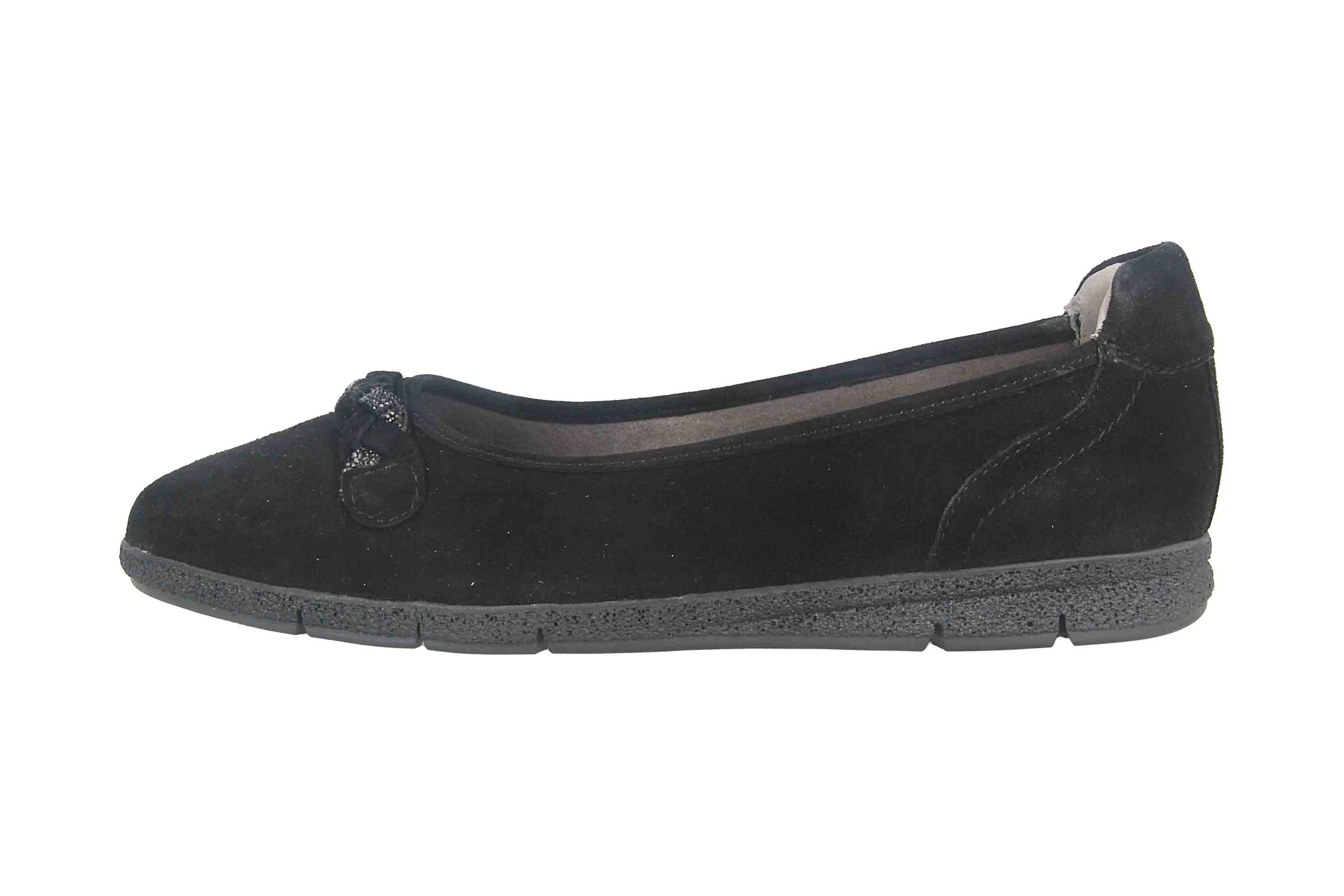 Tamaris Comfort Fit Ballerinas in Übergrößen Schwarz 8-8-52102-21 001 große Damenschuhe