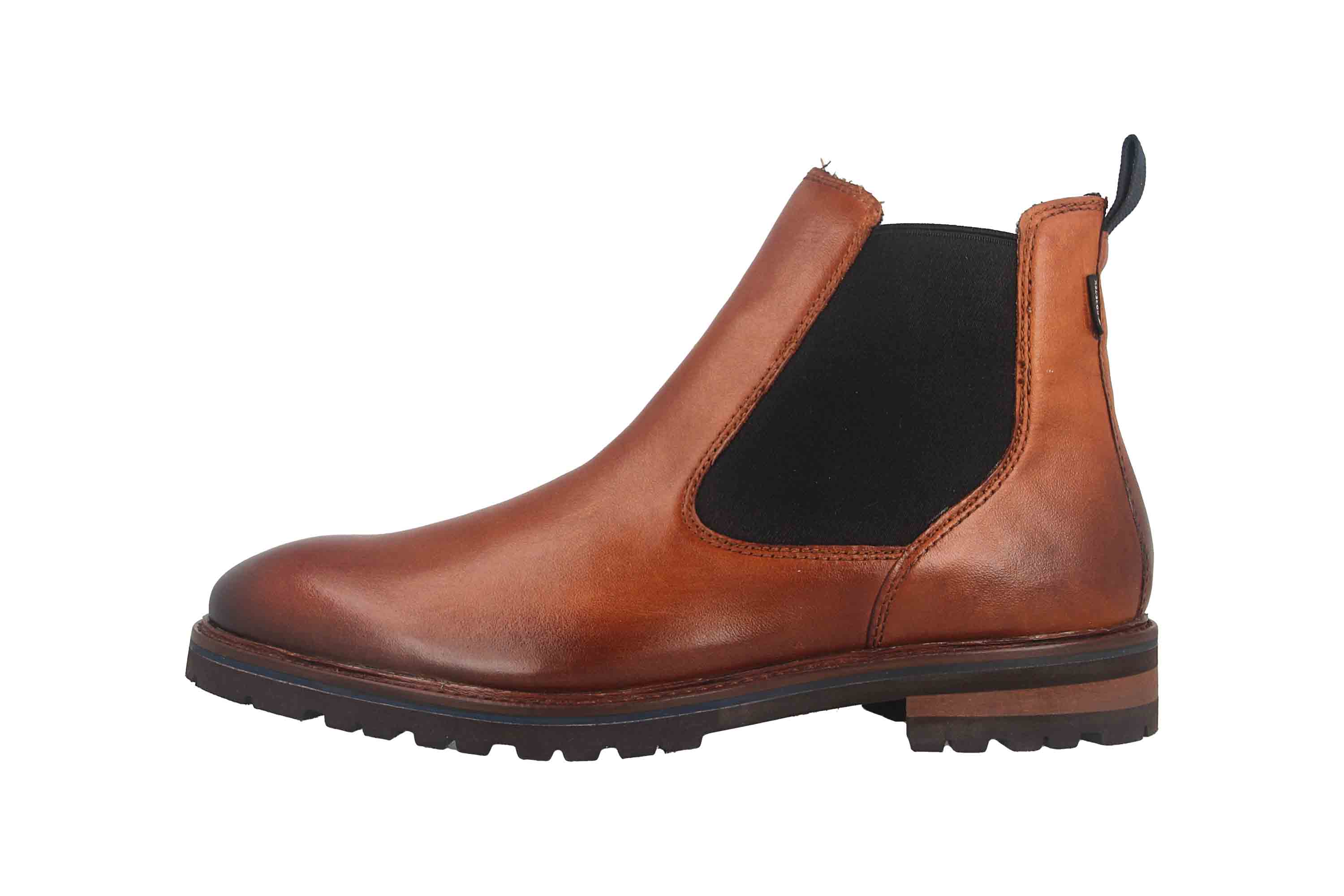 Fretz Men Milano Stiefeletten in Übergrößen Braun 6333.9728-37 große Herrenschuhe