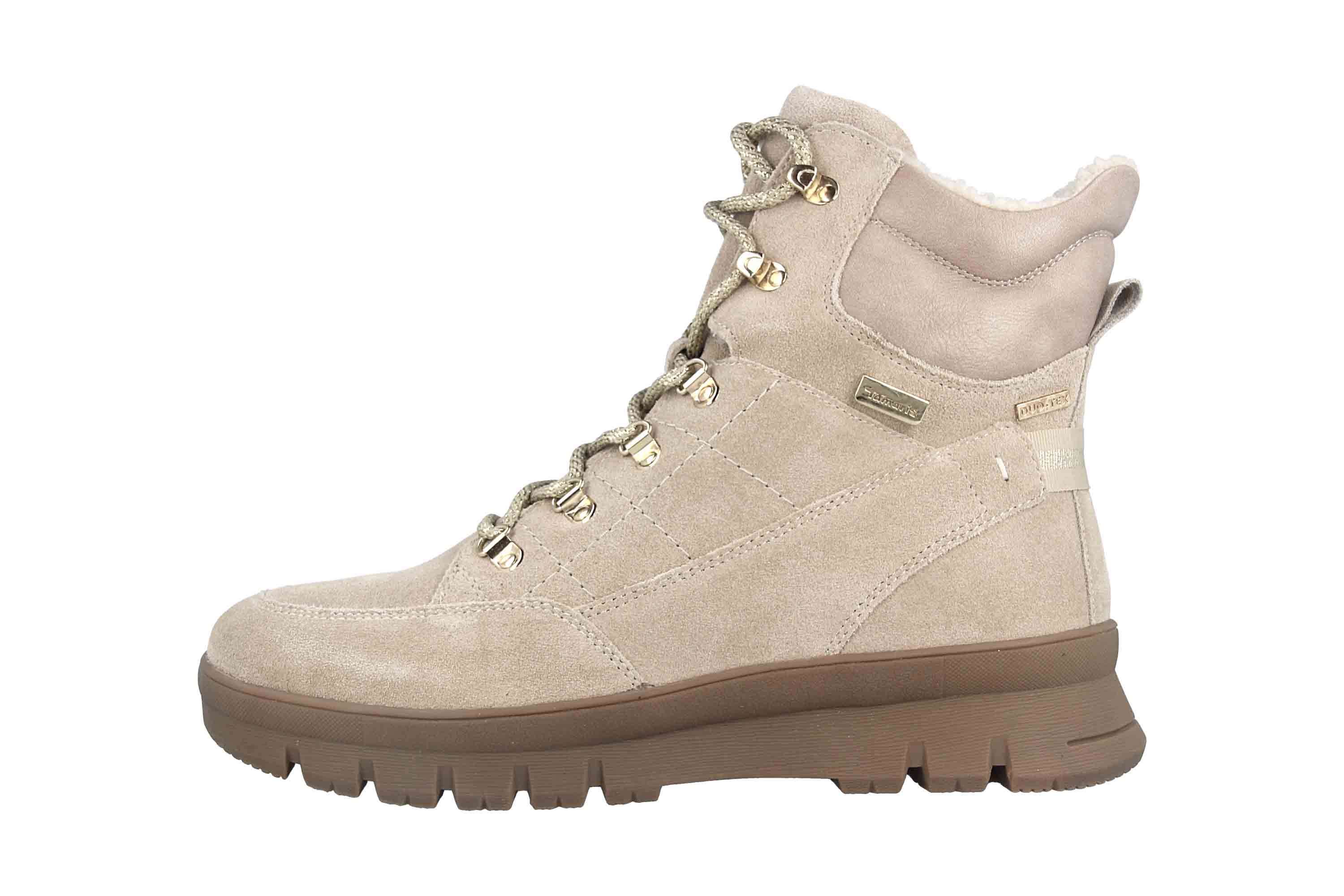 Tamaris Comfort Stiefel in Übergrößen Beige 8-8-56225-21 400 große Damenschuhe