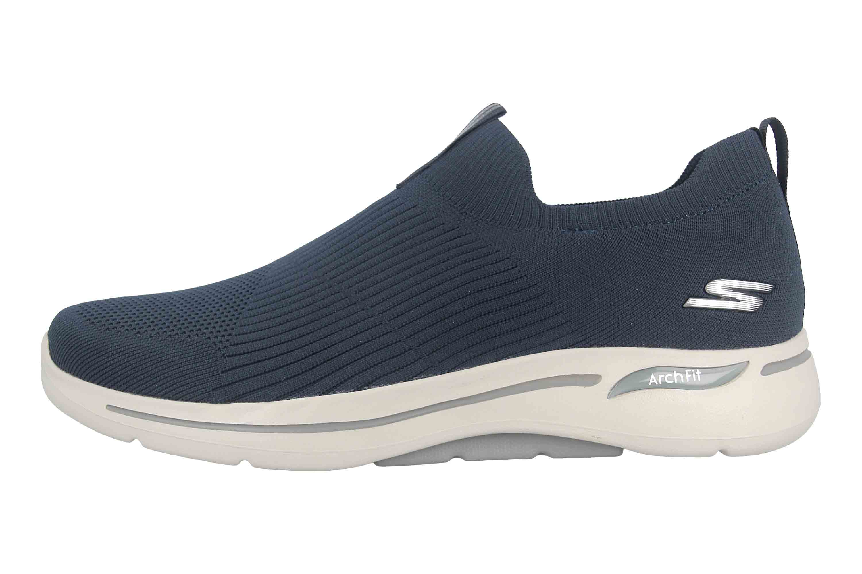 Skechers GO WALK ARCH FIT ICONIC Sneaker in Übergrößen Blau 216118 NVY große Herrenschuhe