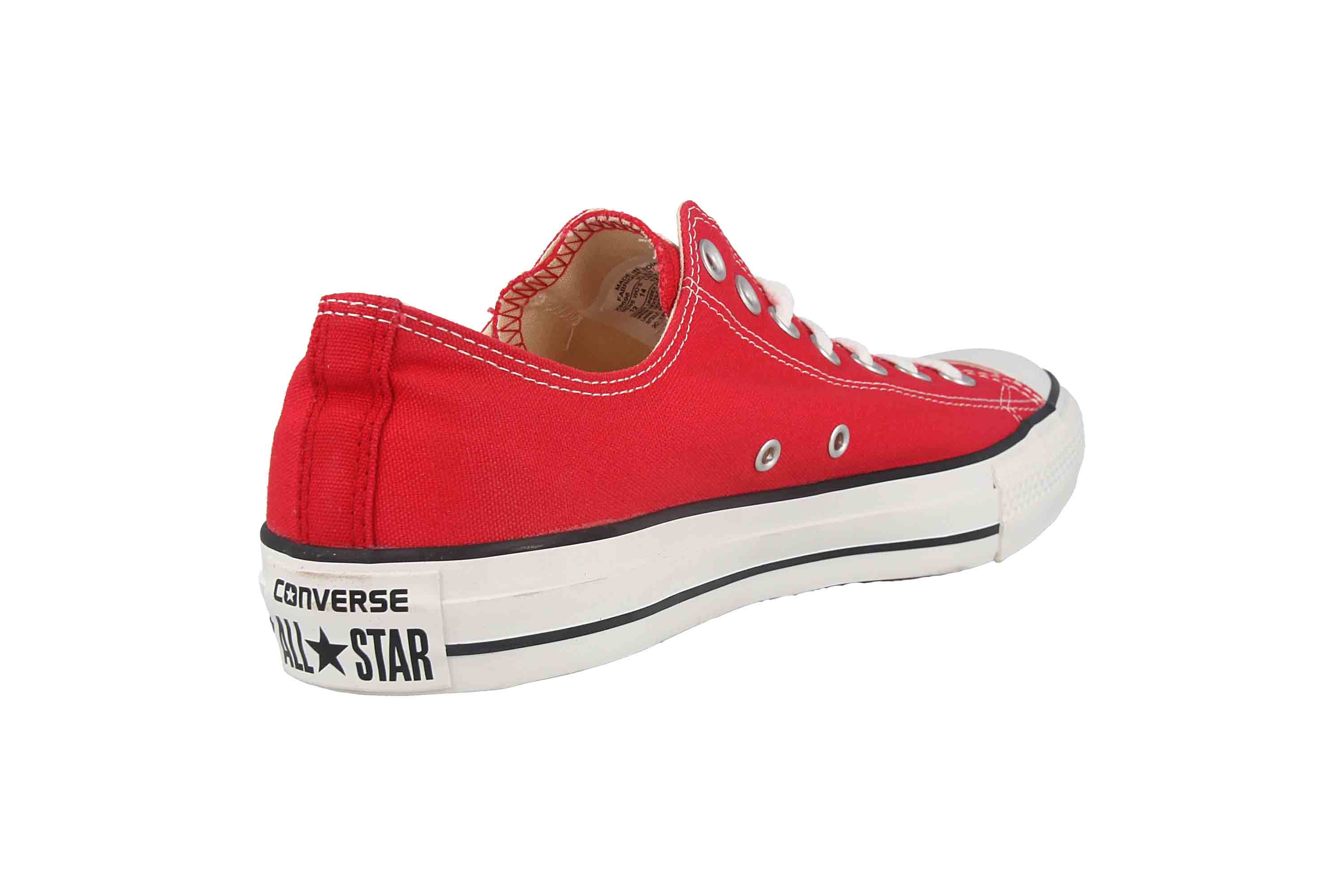 Converse Sneaker in Übergrößen Rot X9696 Long große Herrenschuhe