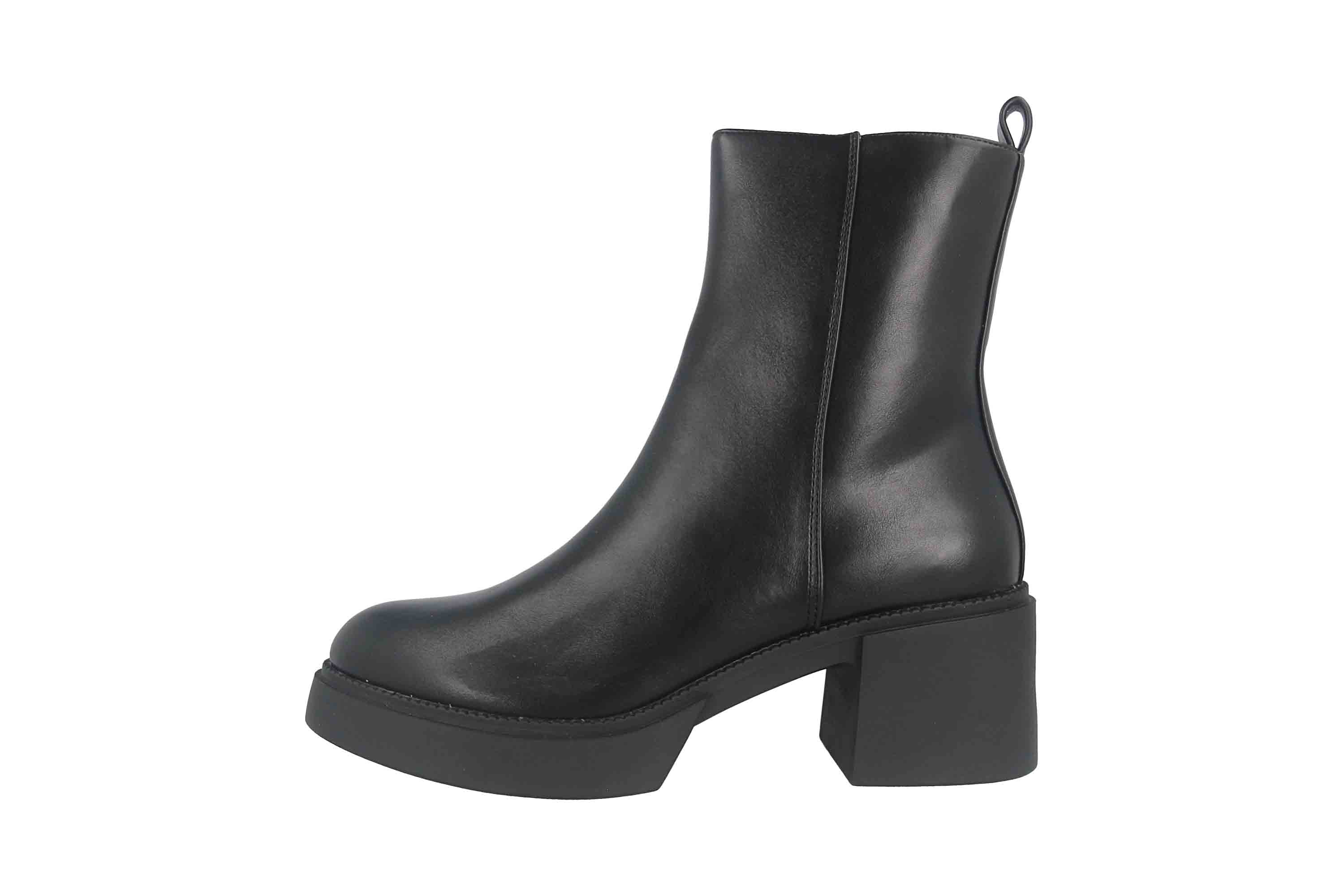 Fitters Footwear Pia Stiefeletten in Übergrößen Schwarz 2TT0301402 Black große Damenschuhe