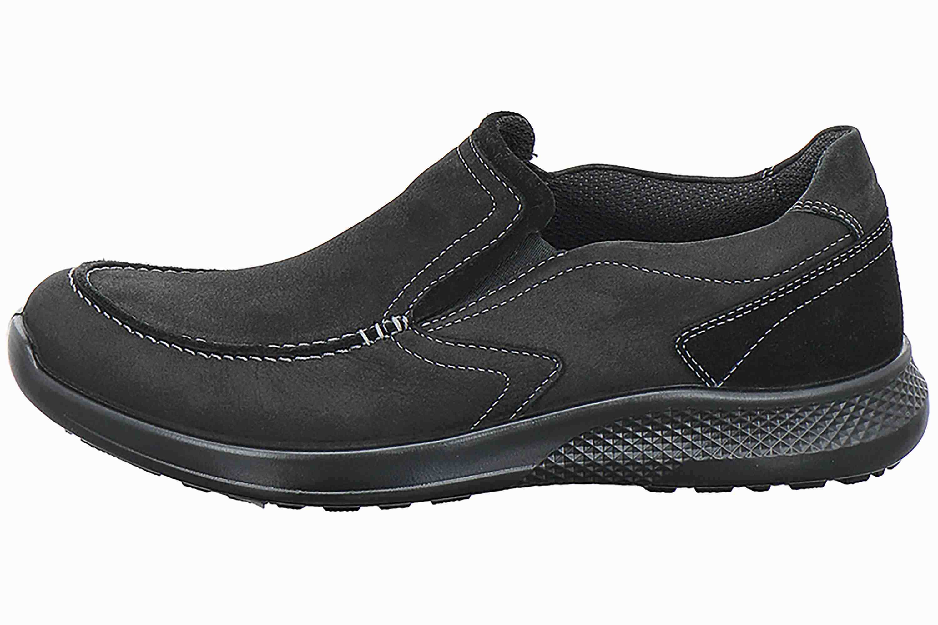 Jomos CAMPUS Slipper in Übergrößen Schwarz [D2C] 322384 916 000 große Herrenschuhe