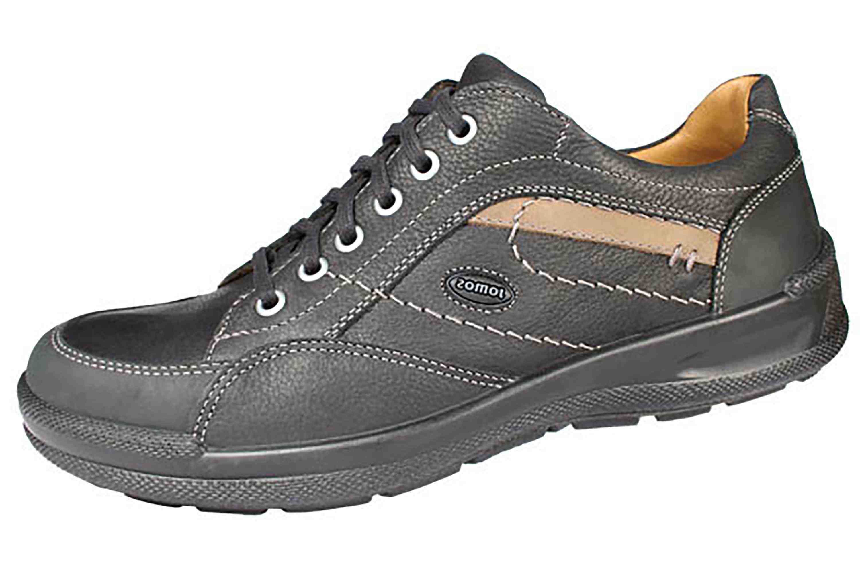 Jomos MAN LIFE Halbschuhe in Übergrößen Schwarz [D2C] 419209 495 0006 große Herrenschuhe