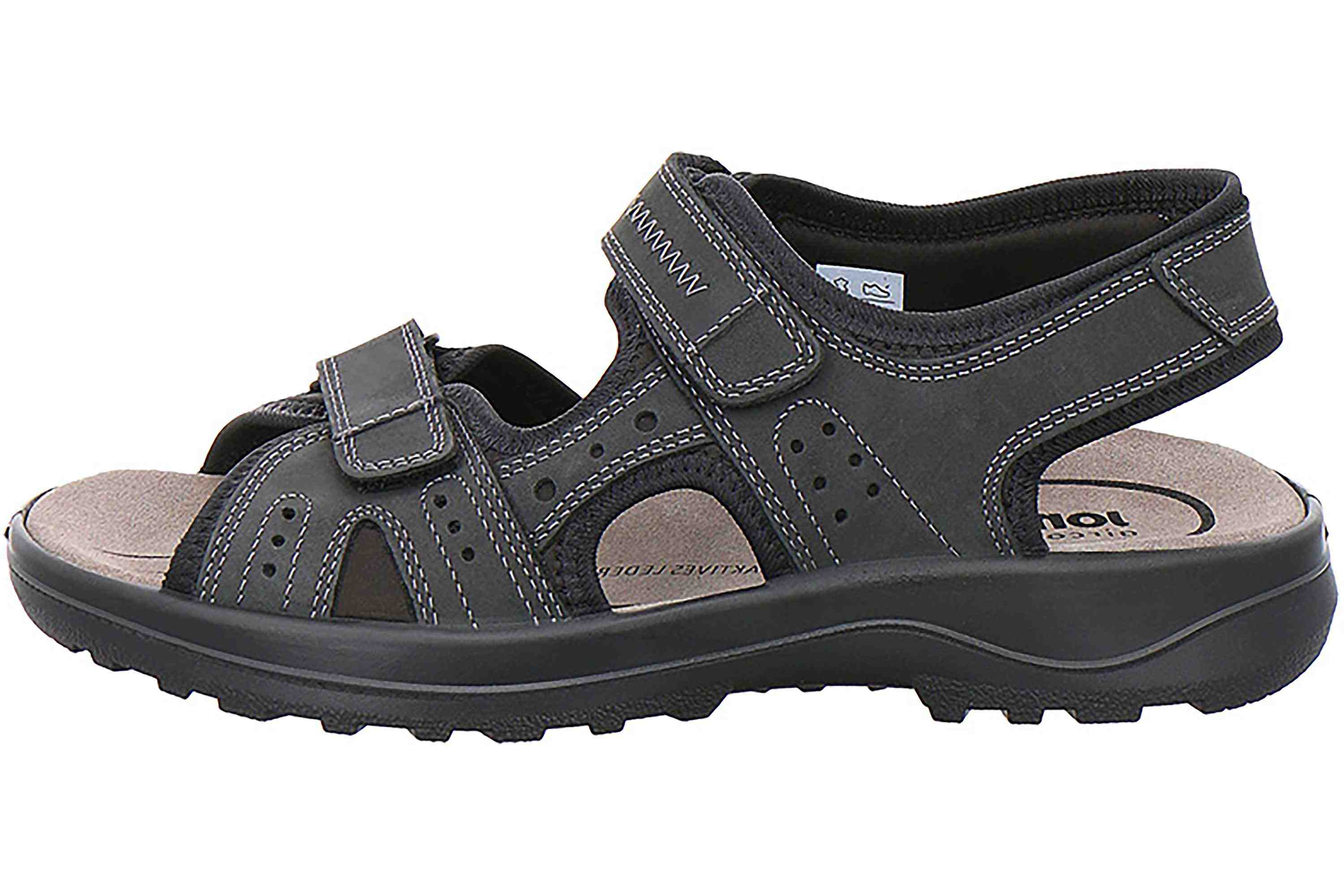 Jomos LIBERTA Sandalen in Übergrößen Schwarz [D2C] 508603 12 000 große Herrenschuhe