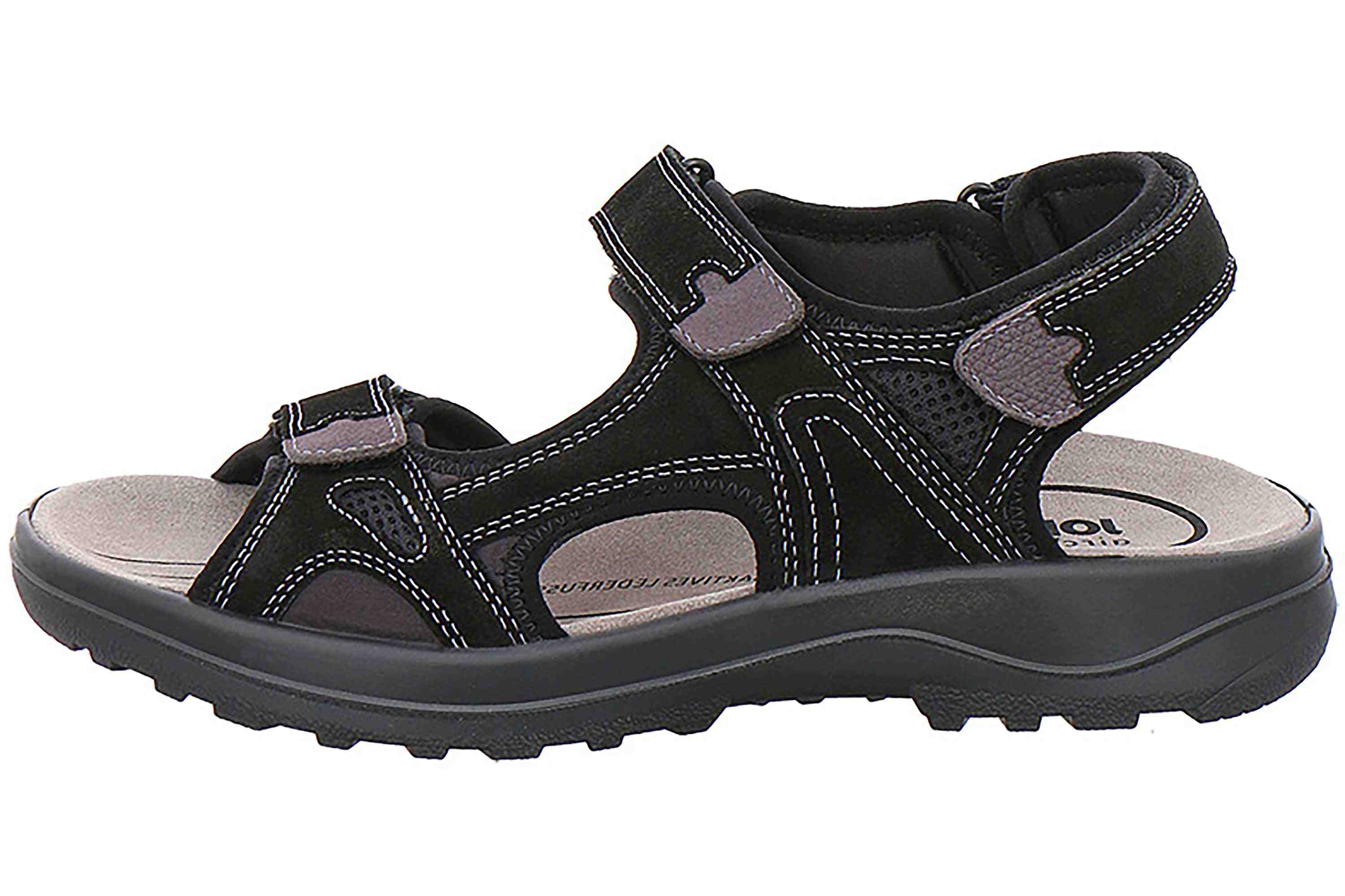 Jomos LIBERTA Sandalen in Übergrößen Schwarz [D2C] 508604 845 0033 große Herrenschuhe