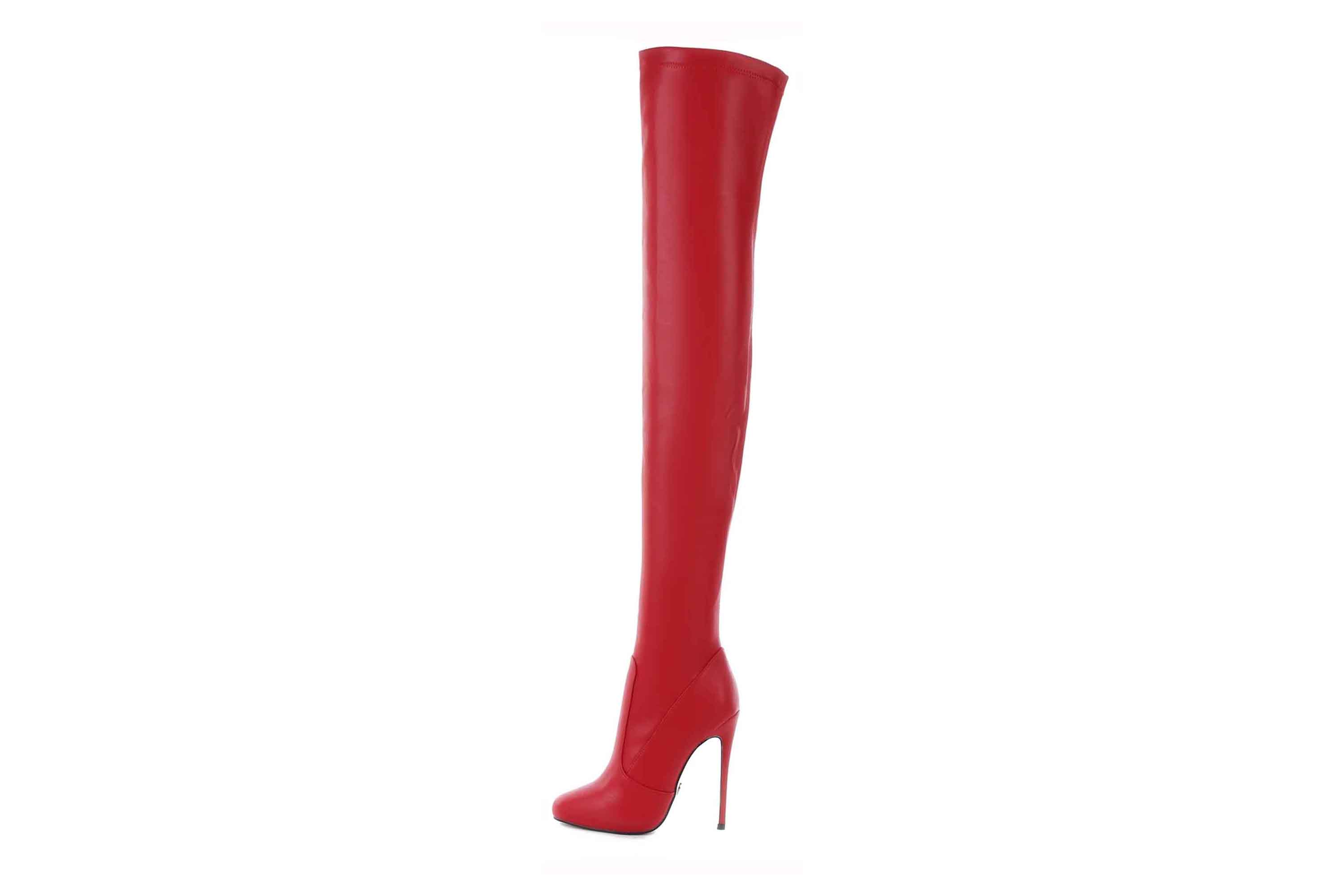 Giaro Stiefel in Übergrößen Rot [D2C] BELINDA RED MATTE große Damenschuhe