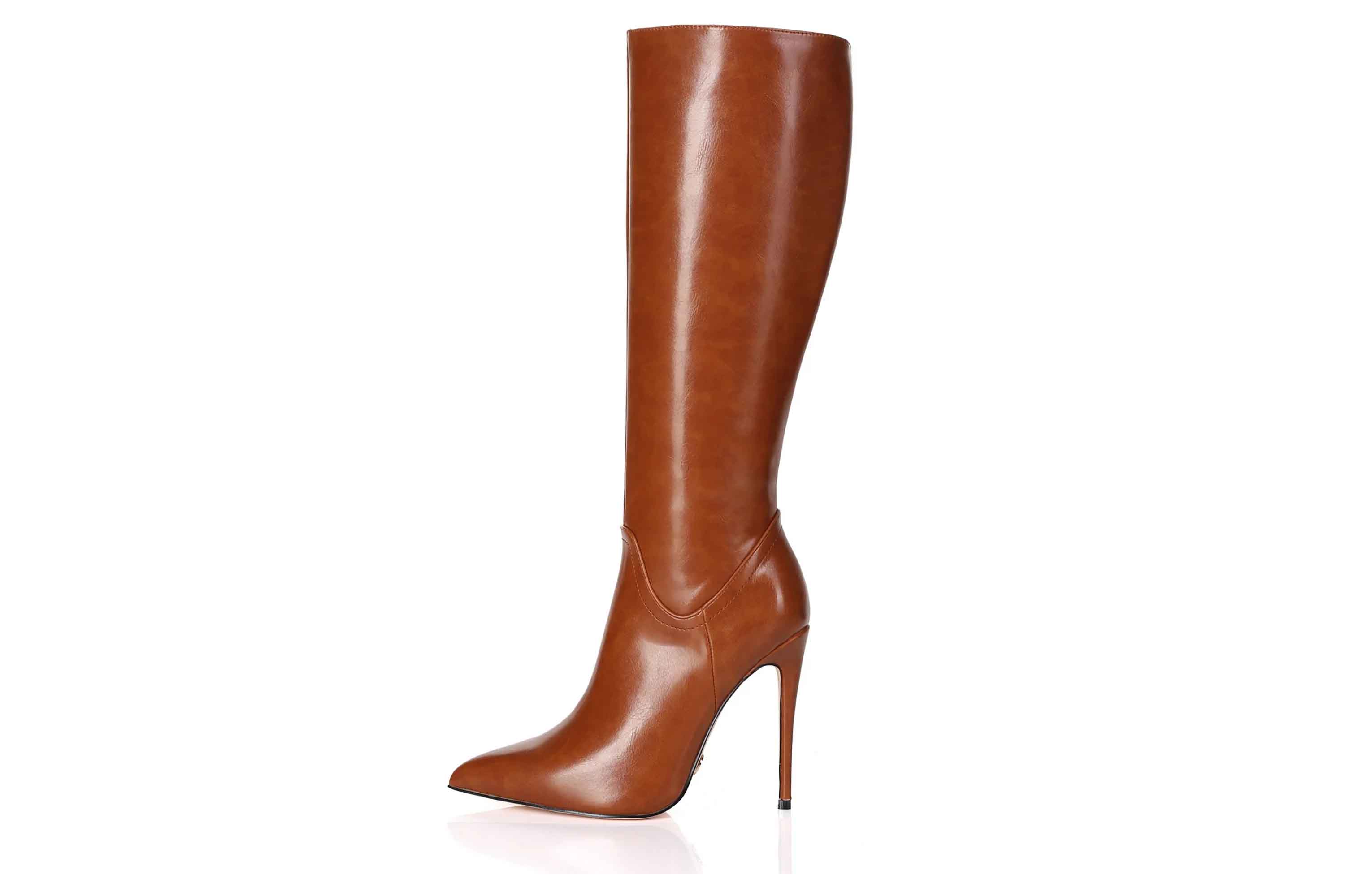 Giaro Stiefel in Übergrößen Braun [D2C] MILA BROWN MATTE große Damenschuhe