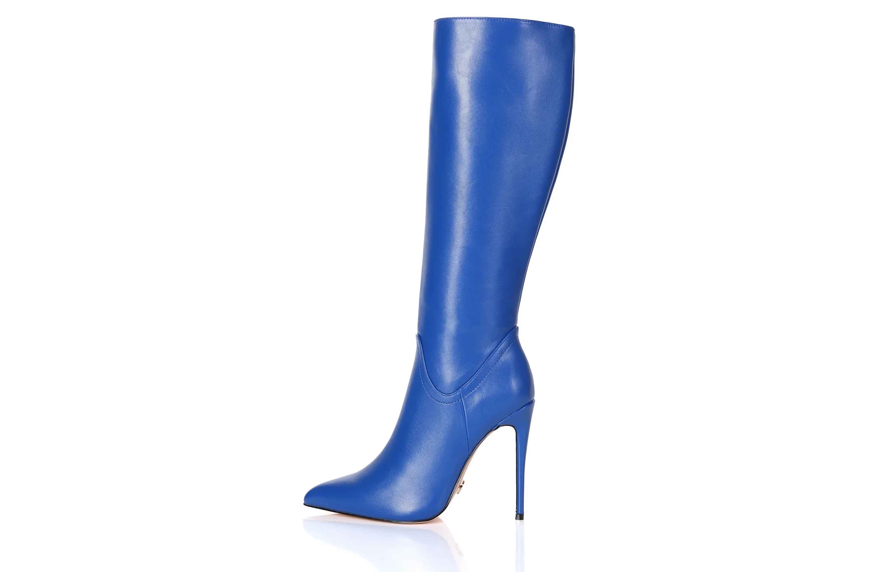 Giaro Stiefel in Übergrößen Blau [D2C] MILA BLUE MATTE große Damenschuhe