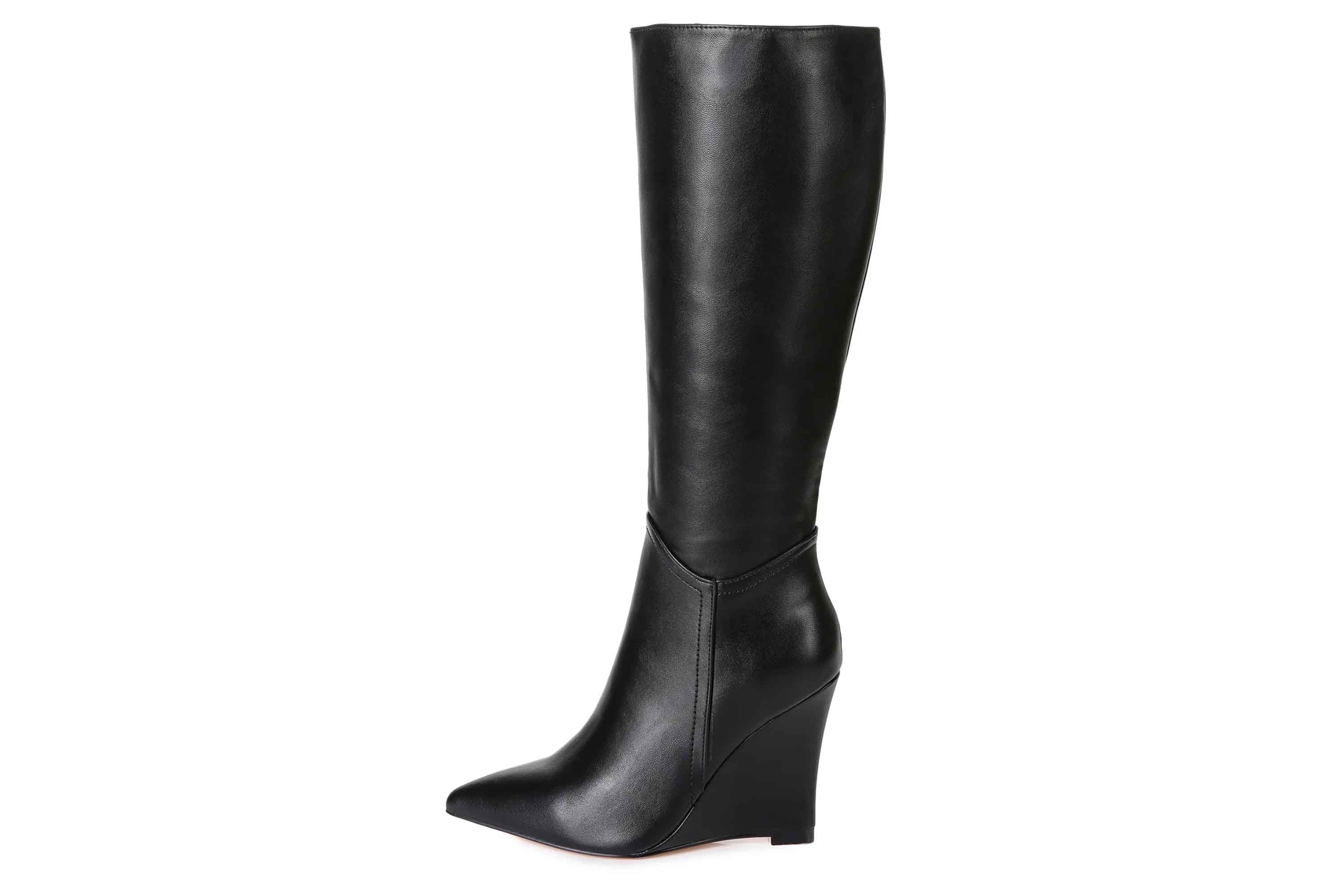 Giaro Stiefel in Übergrößen Schwarz [D2C] ELLA BLACK MATTE große Damenschuhe