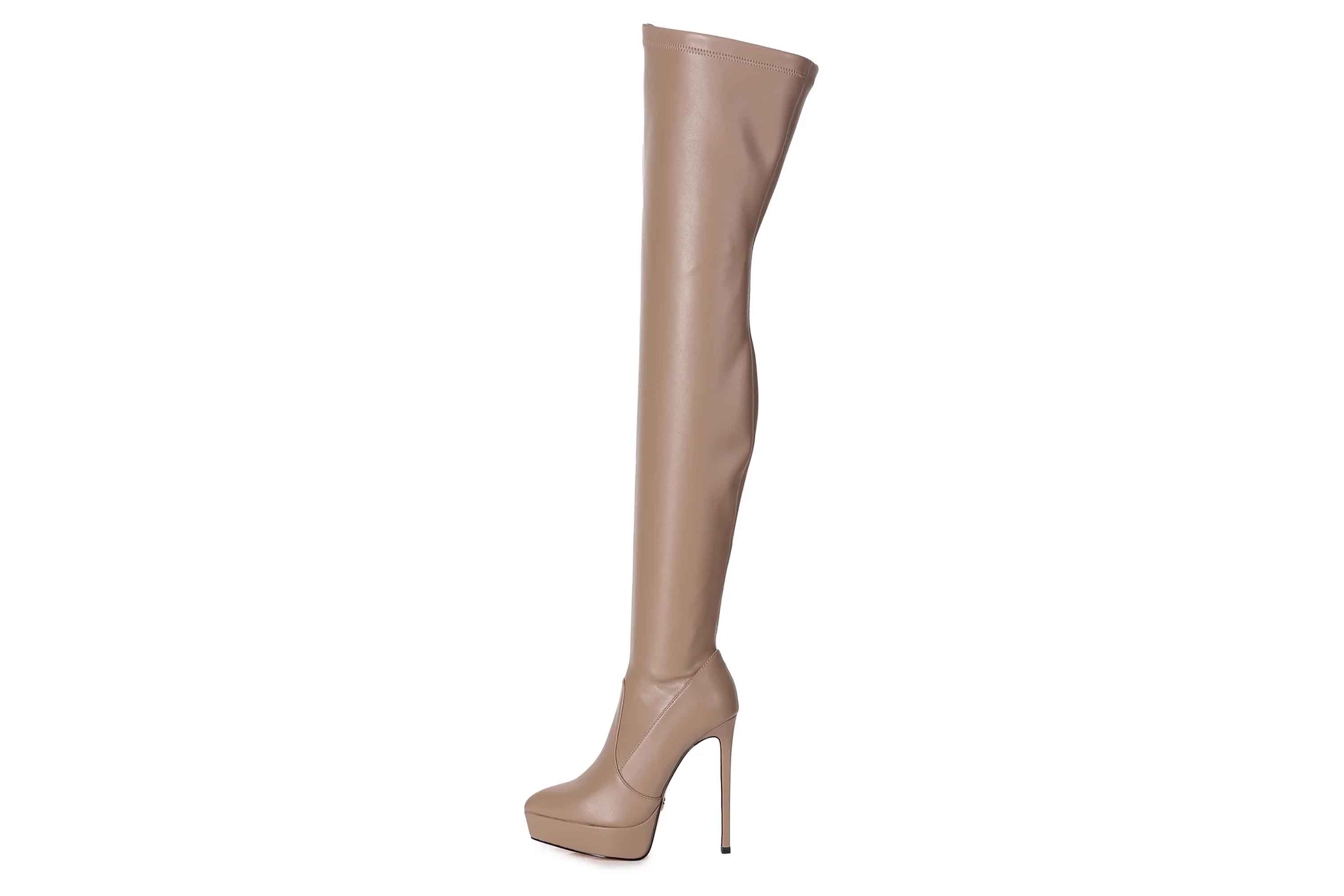 Giaro Stiefel in Übergrößen Taupe [D2C] SPIRE TAUPE MATTE große Damenschuhe