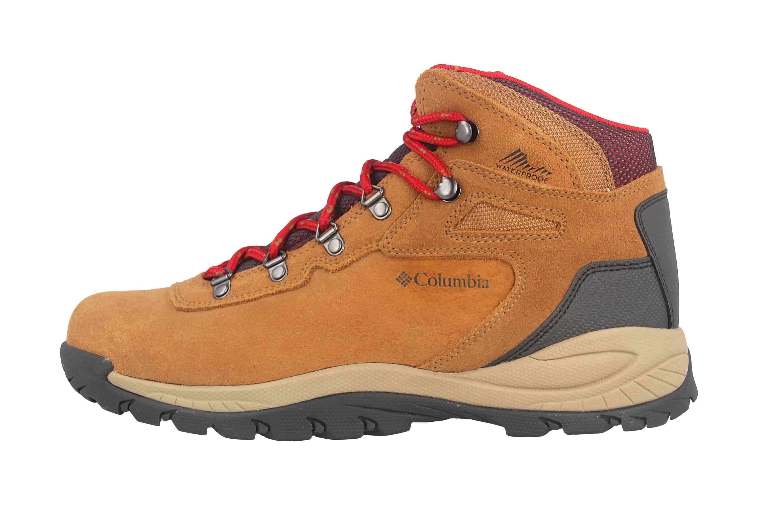 Columbia NEWTON RIDGE™ PLUS WATERPROOF AMPED Trekkingschuhe in Übergrößen Braun BM 4552-286 große Damenschuhe