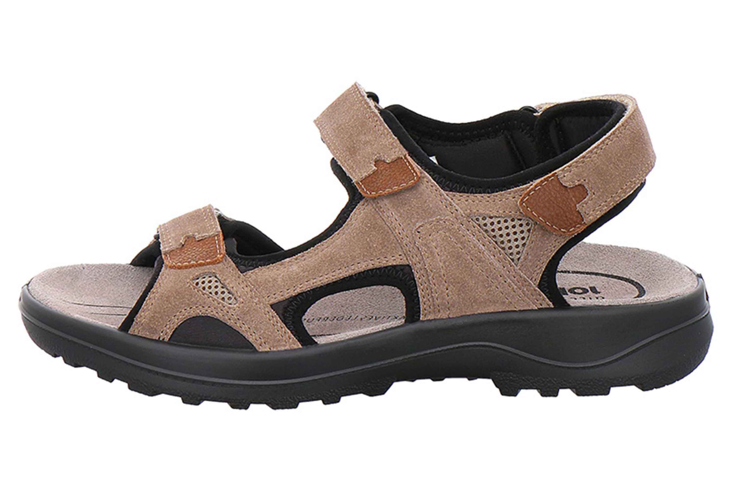 Jomos Liberta Sandalen in Übergrößen Braun [D2C] 508604 845 3035 große Herrenschuhe