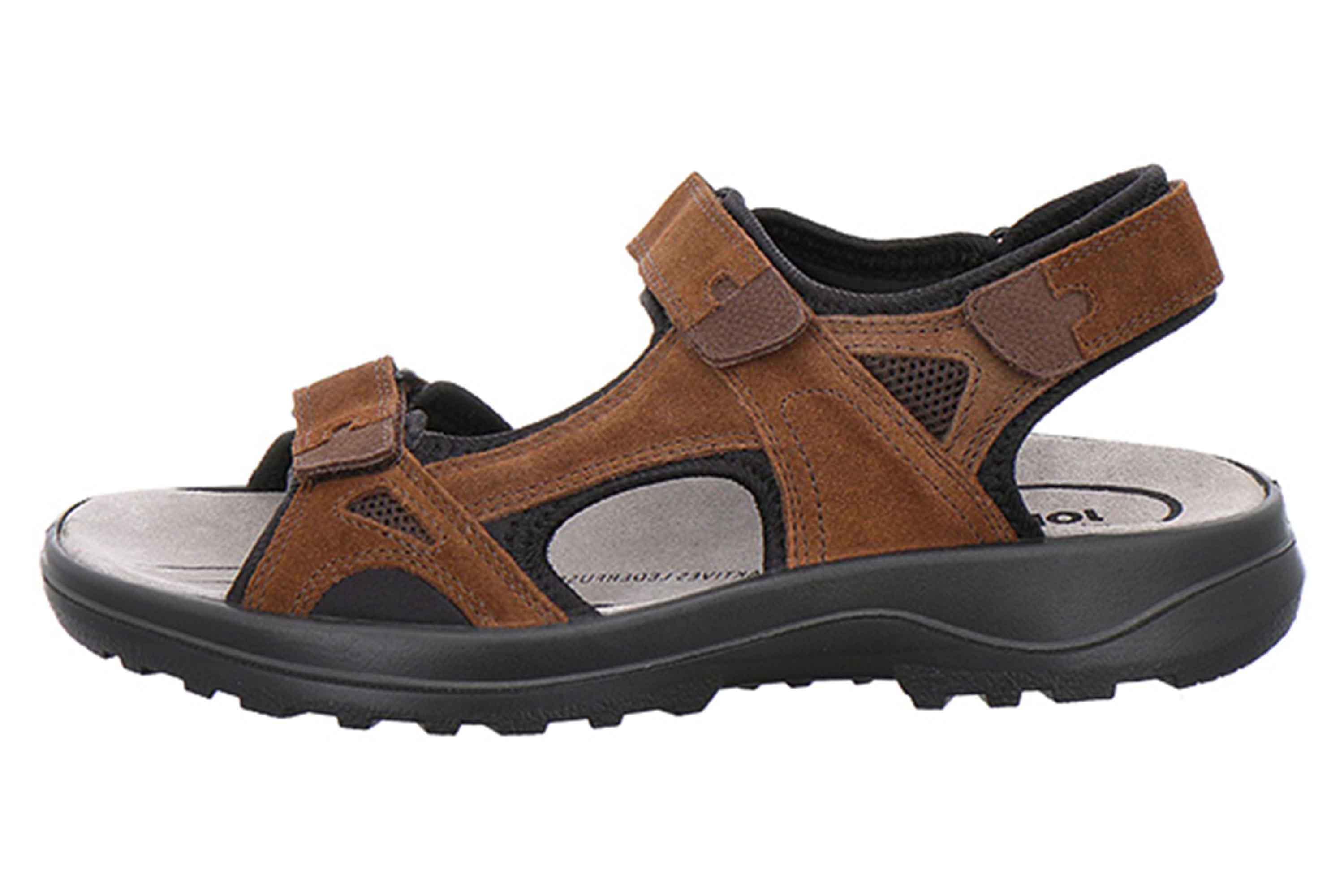 Jomos Liberta Sandalen in Übergrößen Braun [D2C] 508604 845 343 große Herrenschuhe