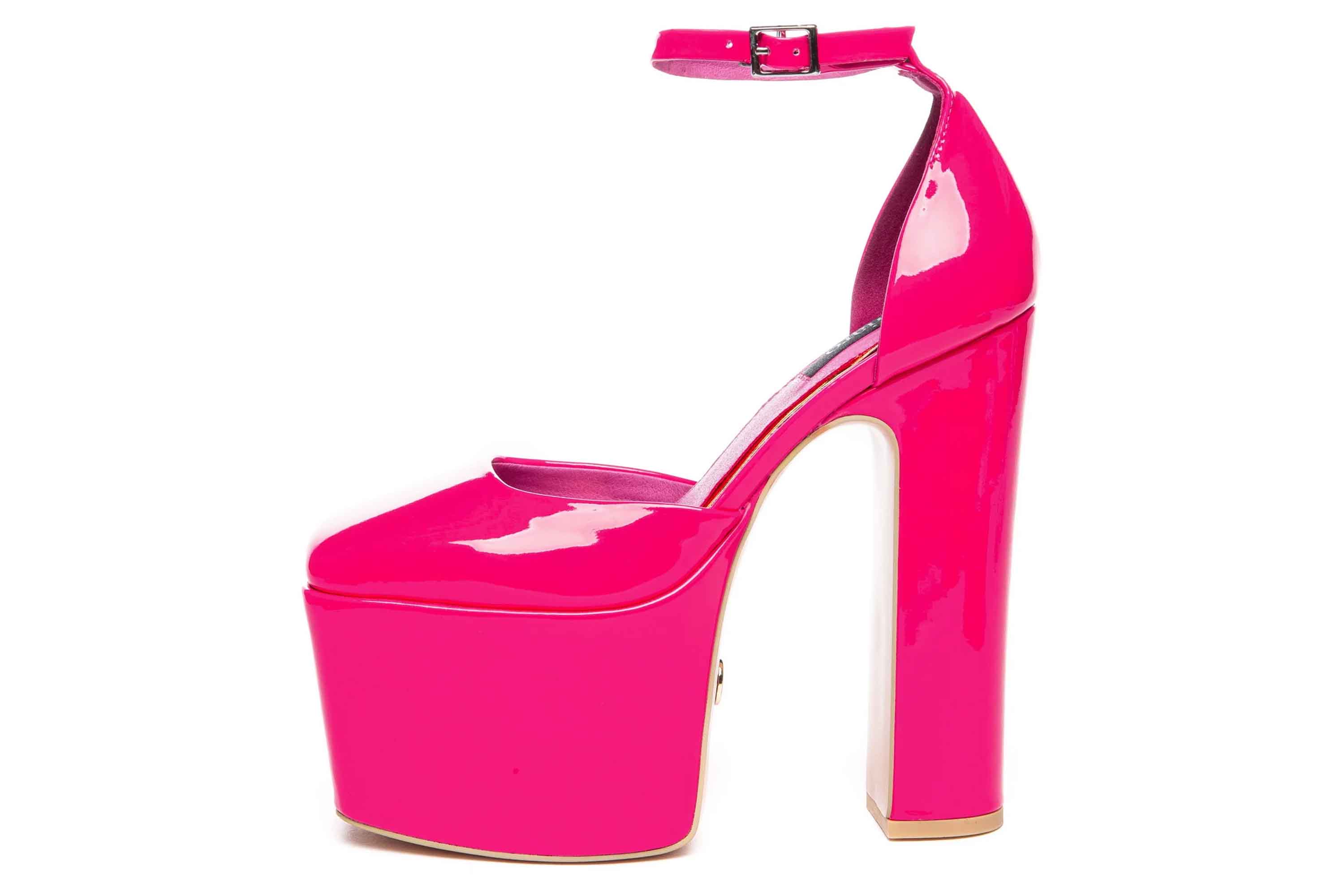 Giaro Pumps in Übergrößen Pink [D2C] SKYRISE FUCHSIA SHINY große Damenschuhe