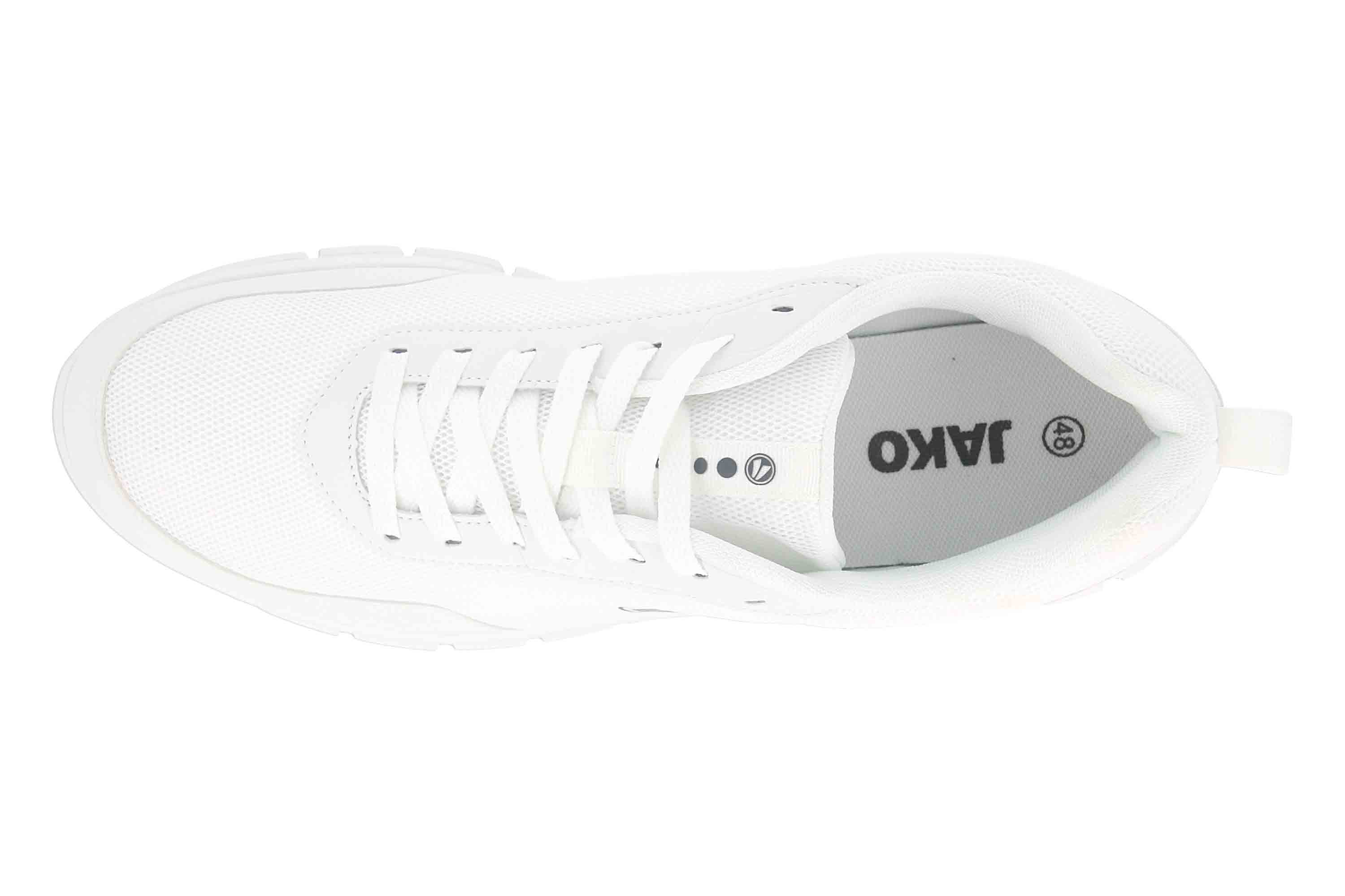 Jako Sneaker in Übergrößen Weiss 380109 000 0036 große Herrenschuhe - 7