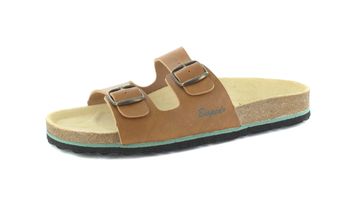 Bioped Pantoletten in Übergrößen Braun 61400 - 003 XXL Herrenschuhe