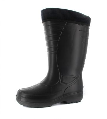 Bockstiegel EVA-Gummistiefel in Übergrößen Schwarz Heiko - Schwarz große Herrenschuhe