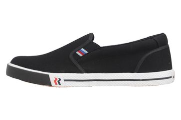 Romika Slipper Laser in Übergrößen Schwarz 20002 70 100 große Herrenschuhe
