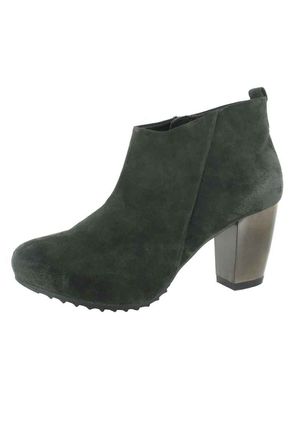 SALE - HÖGL - Damen Ankle Boots - Dunkelgrün Schuhe in Übergrößen