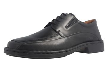 Josef Seibel Brian Halbschuhe in Übergrößen Schwarz 38266 23 600 große Herrenschuhe