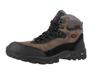 LICO - Herren Outdoor/Trekkingstiefel - Schwarz/Grau/Rot Schuhe in Übergrößen