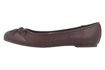 Andres Machado Ballerinas in Übergrößen Braun TG104 Soft Marron große Damenschuhe