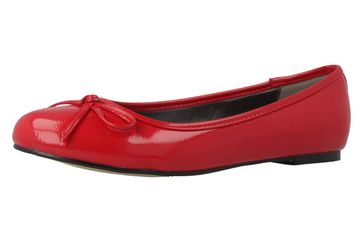 Andres Machado Ballerinas in Übergrößen Rot TG104 Charol Rojo große Damenschuhe
