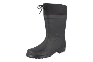 Bockstiegel Gummistiefel in Übergrößen Schwarz Nils - Schwarz große Herrenschuhe