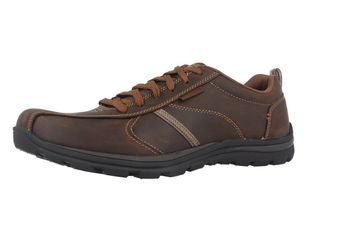 SKECHERS - Levoy - Herren Halbschuhe - Braun Schuhe in Übergrößen