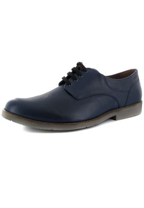 Manz Halbschuhe in Übergrößen Blau 136058-03-035 große Herrenschuhe