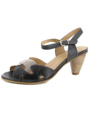 Fidji Sandaletten in Übergrößen Schwarz P04 V137 002 große Damenschuhe