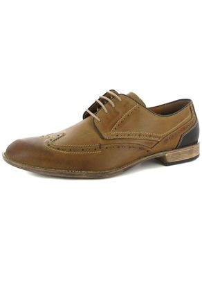 SALE - FRETZ MEN - Tosco - Herren Business Schuhe - Braun Schuhe in Übergrößen