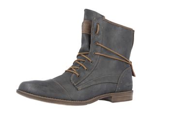 Mustang Shoes Boots in Übergrößen Grau 1157-508-259 große Damenschuhe
