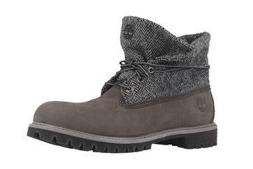 SALE - TIMBERLAND - Roll Top F/F AF - Herren Boots - Grau Schuhe in Übergrößen