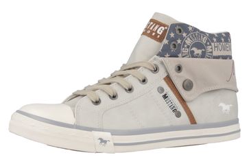 Mustang Shoes High Top Sneaker in Übergrößen Grau 1146-503-203 große Damenschuhe