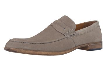Fretz Men Mokassin in Übergrößen Grau 9429.0659-46 große Herrenschuhe