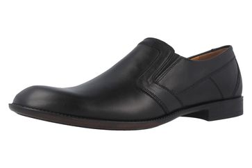 Fretz Men Slipper in Übergrößen Schwarz 9413.0662-51 große Herrenschuhe