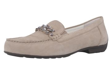 GABOR comfort - Damen Mokassin - Grau Schuhe in Übergrößen
