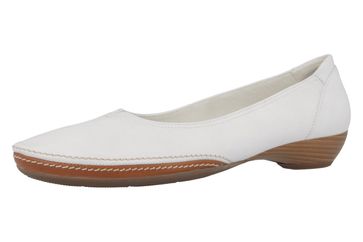 Gabor Ballerinas in Übergrößen Weiß 04.280.21 große Damenschuhe