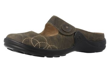 ROMIKA - Maddy 12 - Damen Clogs - Oliv Schuhe in Übergrößen