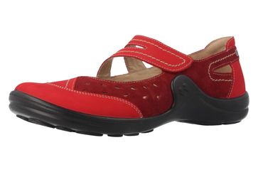 ROMIKA - Maddy 11 - Damen Spangenballerinas - Rot Schuhe in Übergrößen