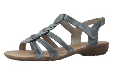 Remonte Sandalen in Übergrößen Blau R3658-14 große Damenschuhe