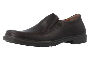 Jomos Slipper in Übergrößen Braun 204404 23 355 große Herrenschuhe